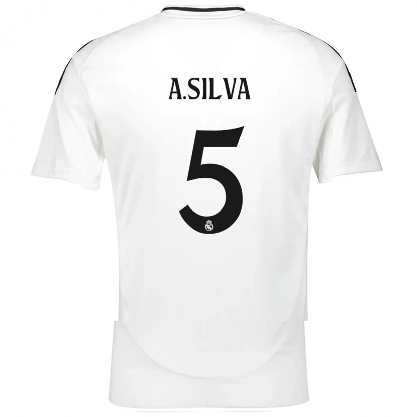 Danxen Kinder Antonia Silva #5 Weiß Heimtrikot Trikot 2024/25 T-Shirt Schweiz