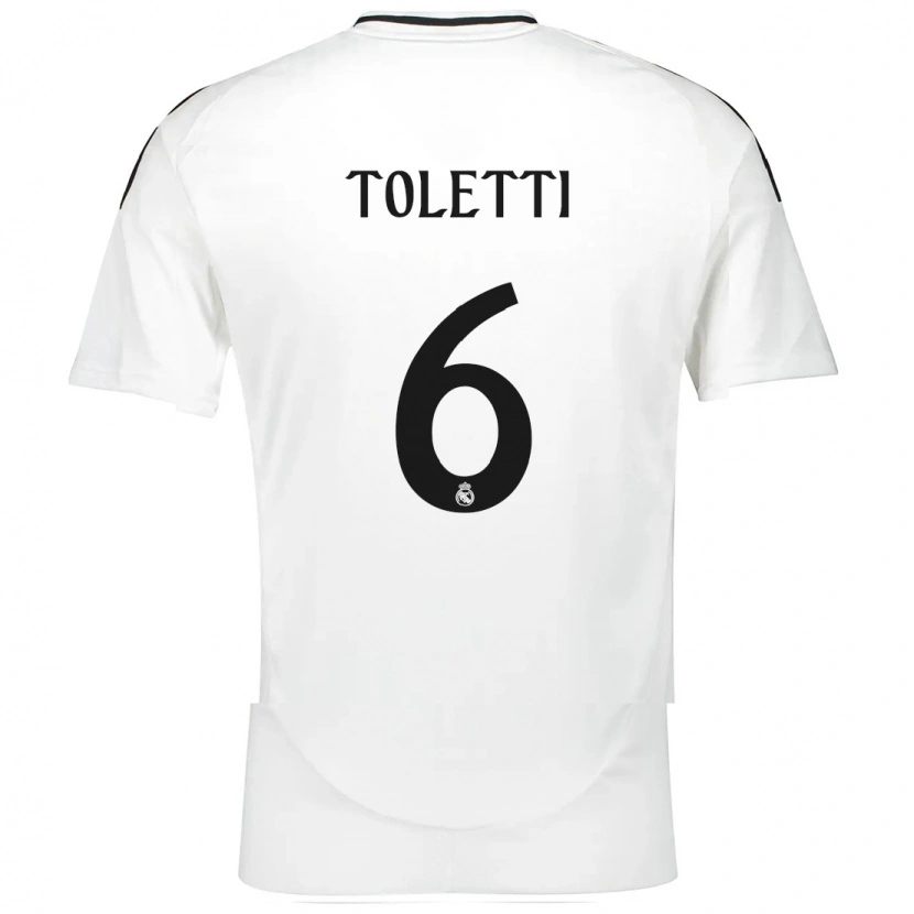 Danxen Kinder Sandie Toletti #6 Weiß Heimtrikot Trikot 2024/25 T-Shirt Schweiz