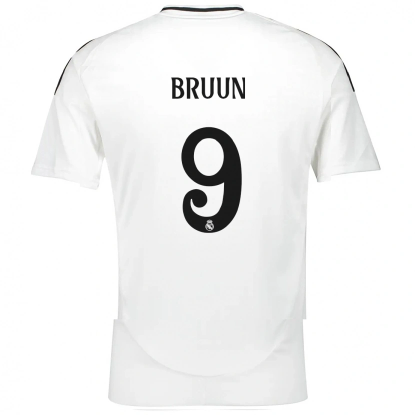 Danxen Kinder Signe Bruun #9 Weiß Heimtrikot Trikot 2024/25 T-Shirt Schweiz