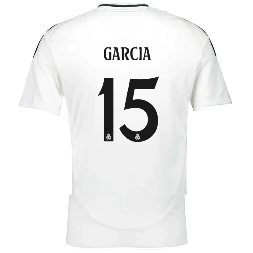 Danxen Kinder Sheila García #15 Weiß Heimtrikot Trikot 2024/25 T-Shirt Schweiz