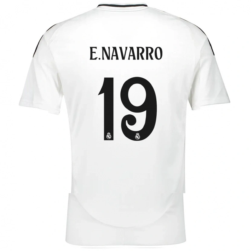 Danxen Kinder Eva Navarro #19 Weiß Heimtrikot Trikot 2024/25 T-Shirt Schweiz