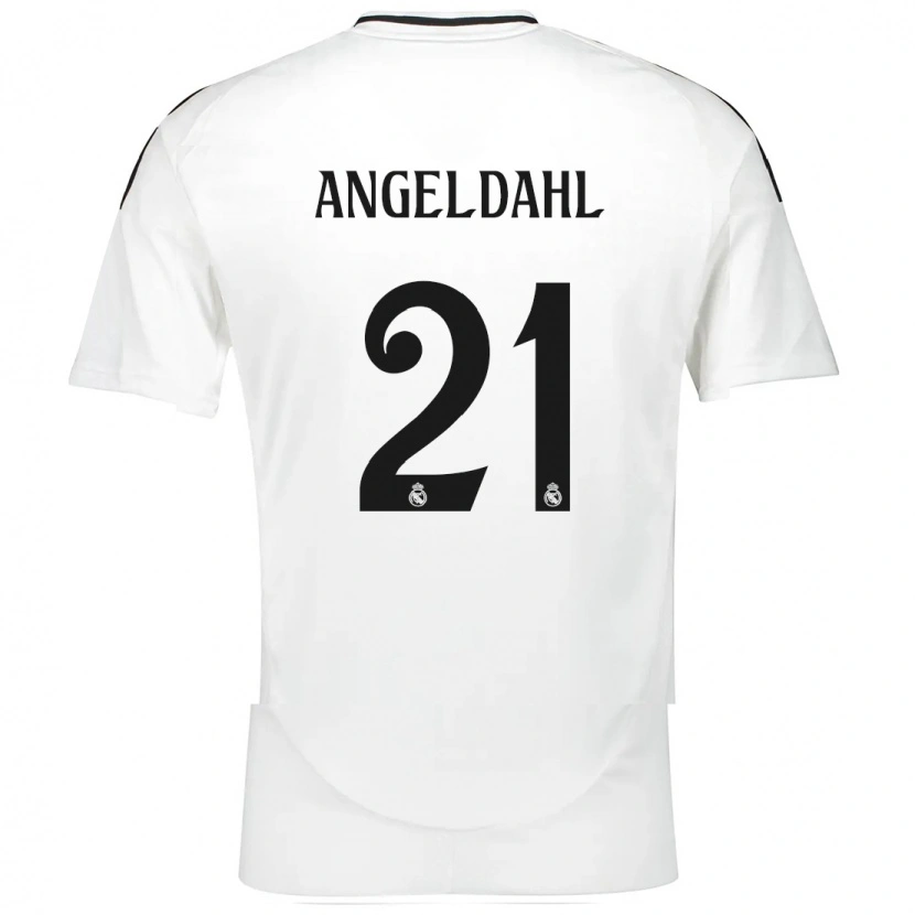 Danxen Kinder Filippa Angeldahl #21 Weiß Heimtrikot Trikot 2024/25 T-Shirt Schweiz