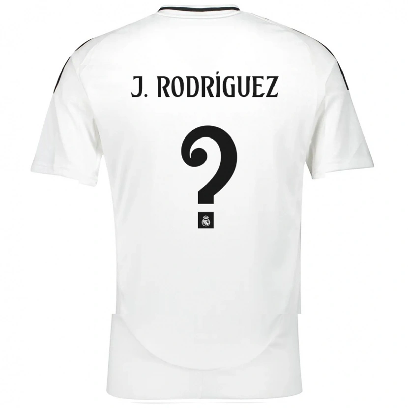 Danxen Kinder Juan Rodríguez #0 Weiß Heimtrikot Trikot 2024/25 T-Shirt Schweiz