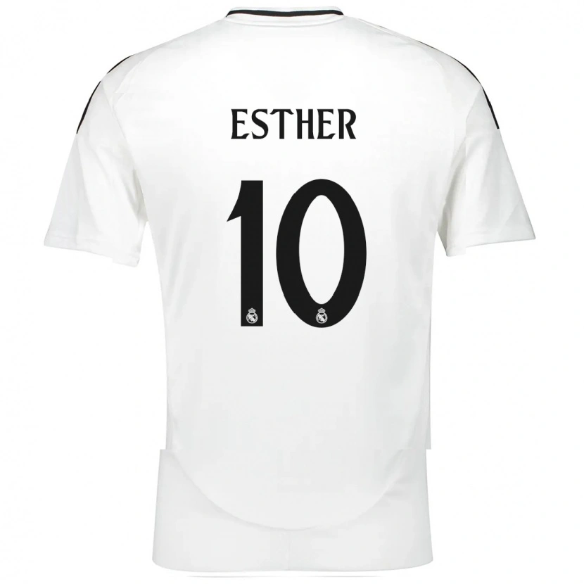 Danxen Kinder Esther Gonzalez #10 Weiß Heimtrikot Trikot 2024/25 T-Shirt Schweiz