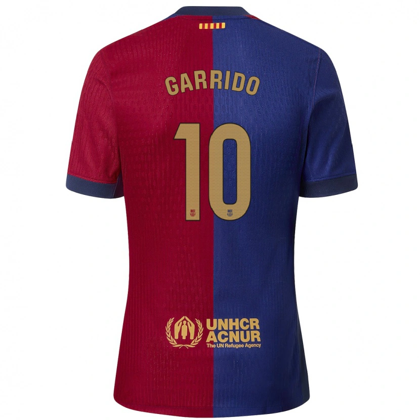 Danxen Kinder Aleix Garrido #10 Blau Rot Heimtrikot Trikot 2024/25 T-Shirt Schweiz