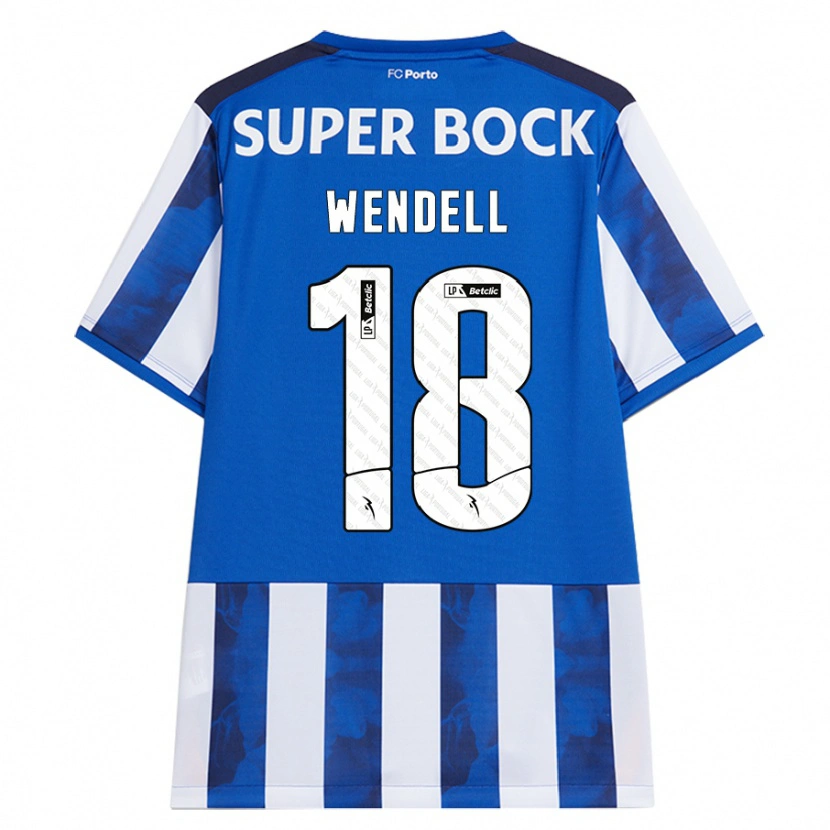 Danxen Kinder Wendell #18 Blau Weiß Heimtrikot Trikot 2024/25 T-Shirt Schweiz