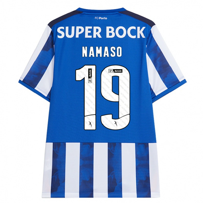 Danxen Kinder Danny Namaso #19 Blau Weiß Heimtrikot Trikot 2024/25 T-Shirt Schweiz