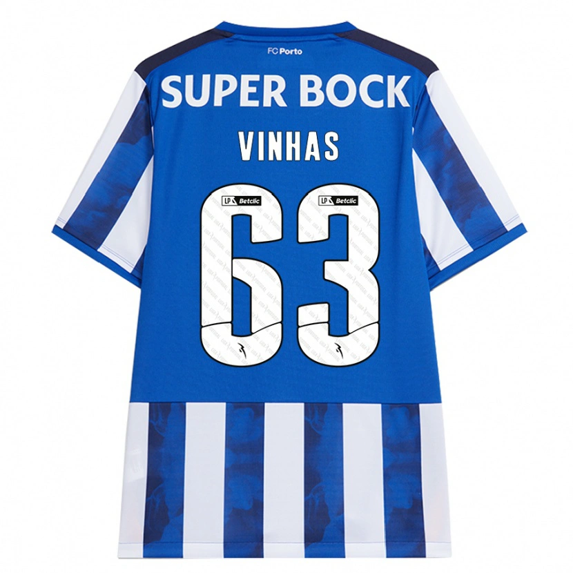 Danxen Kinder David Vinhas #63 Blau Weiß Heimtrikot Trikot 2024/25 T-Shirt Schweiz