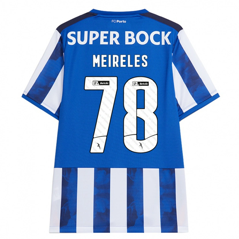 Danxen Kinder Jorge Meireles #78 Blau Weiß Heimtrikot Trikot 2024/25 T-Shirt Schweiz