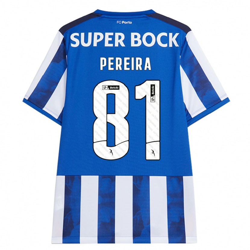 Danxen Kinder Martim Pereira #81 Blau Weiß Heimtrikot Trikot 2024/25 T-Shirt Schweiz