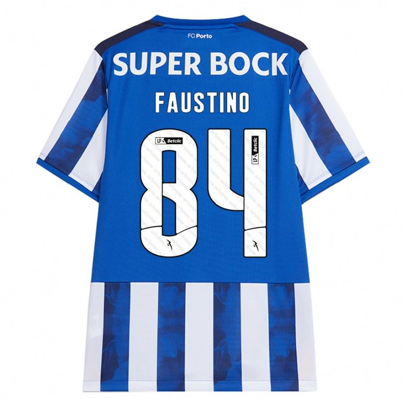 Danxen Kinder Levi Faustino #84 Blau Weiß Heimtrikot Trikot 2024/25 T-Shirt Schweiz