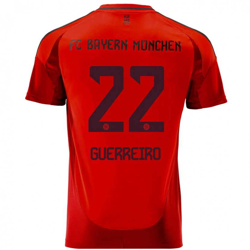 Danxen Kinder Raphaël Guerreiro #22 Rot Heimtrikot Trikot 2024/25 T-Shirt Schweiz