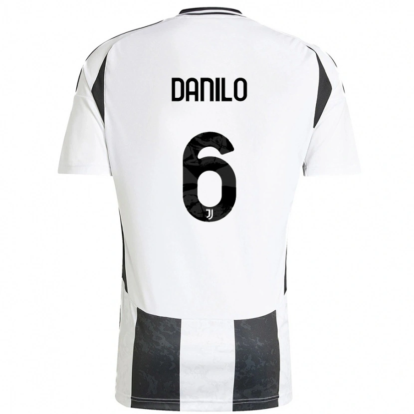 Danxen Kinder Danilo #6 Weiß Schwarz Heimtrikot Trikot 2024/25 T-Shirt Schweiz