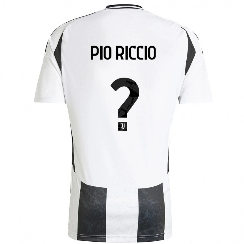 Danxen Kinder Alessandro Pio Riccio #0 Weiß Schwarz Heimtrikot Trikot 2024/25 T-Shirt Schweiz