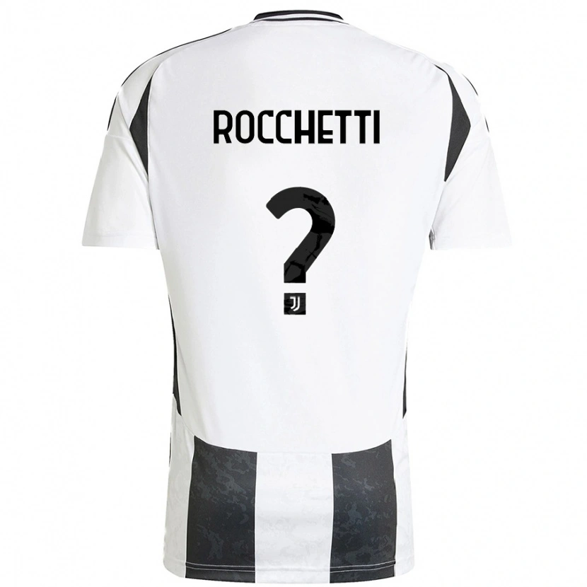 Danxen Kinder Edoardo Rocchetti #0 Weiß Schwarz Heimtrikot Trikot 2024/25 T-Shirt Schweiz