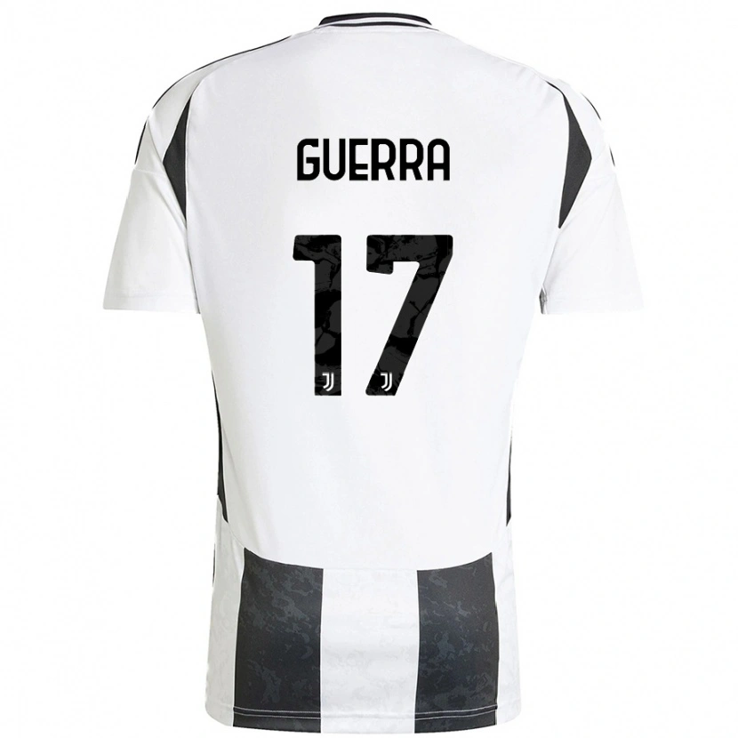 Danxen Kinder Simone Guerra #17 Weiß Schwarz Heimtrikot Trikot 2024/25 T-Shirt Schweiz