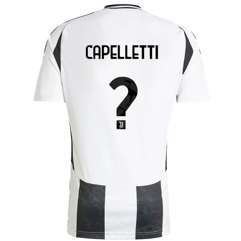 Danxen Kinder Alessia Capelletti #0 Weiß Schwarz Heimtrikot Trikot 2024/25 T-Shirt Schweiz