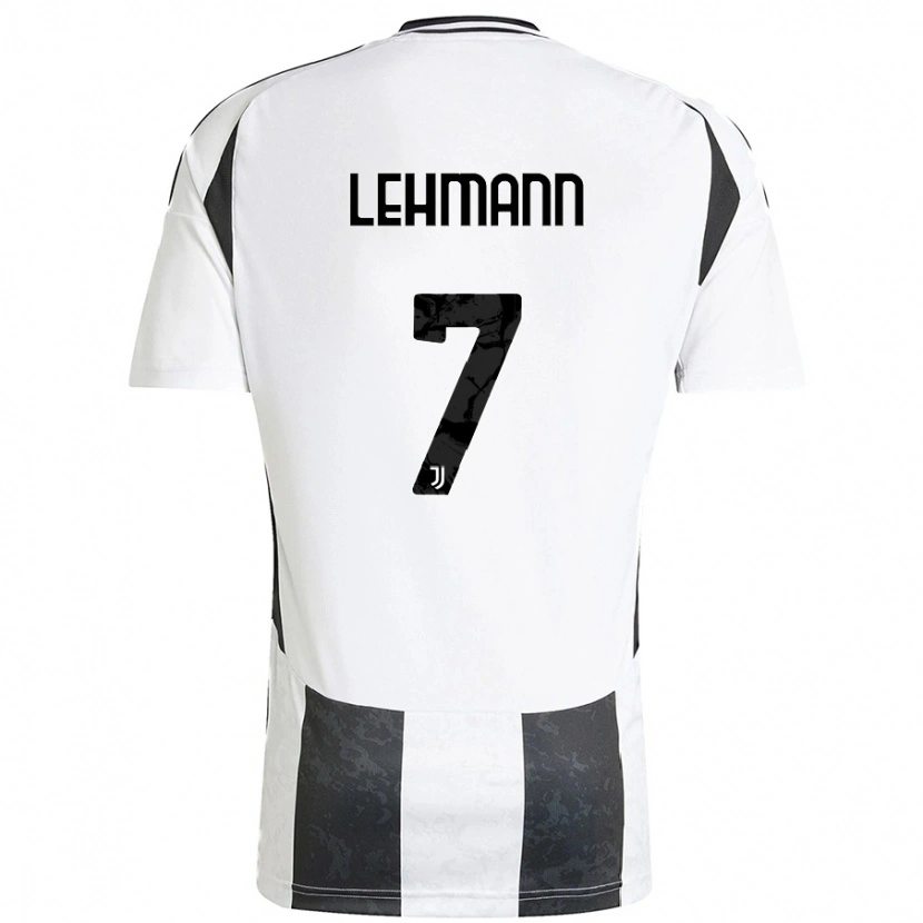 Danxen Kinder Alisha Lehmann #7 Weiß Schwarz Heimtrikot Trikot 2024/25 T-Shirt Schweiz