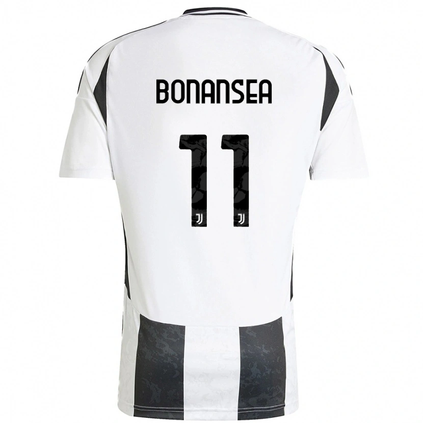 Danxen Kinder Barbara Bonansea #11 Weiß Schwarz Heimtrikot Trikot 2024/25 T-Shirt Schweiz