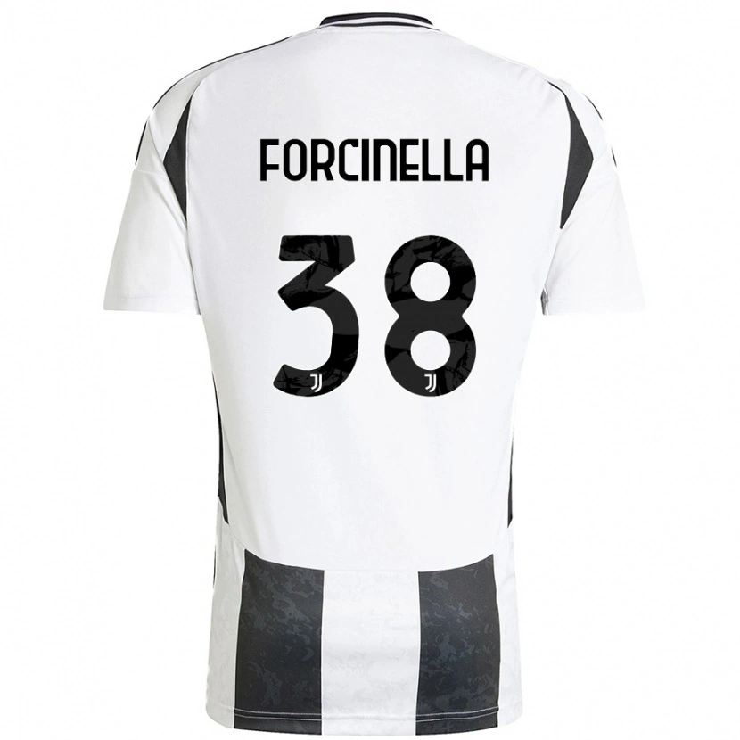 Danxen Kinder Camilla Forcinella #38 Weiß Schwarz Heimtrikot Trikot 2024/25 T-Shirt Schweiz