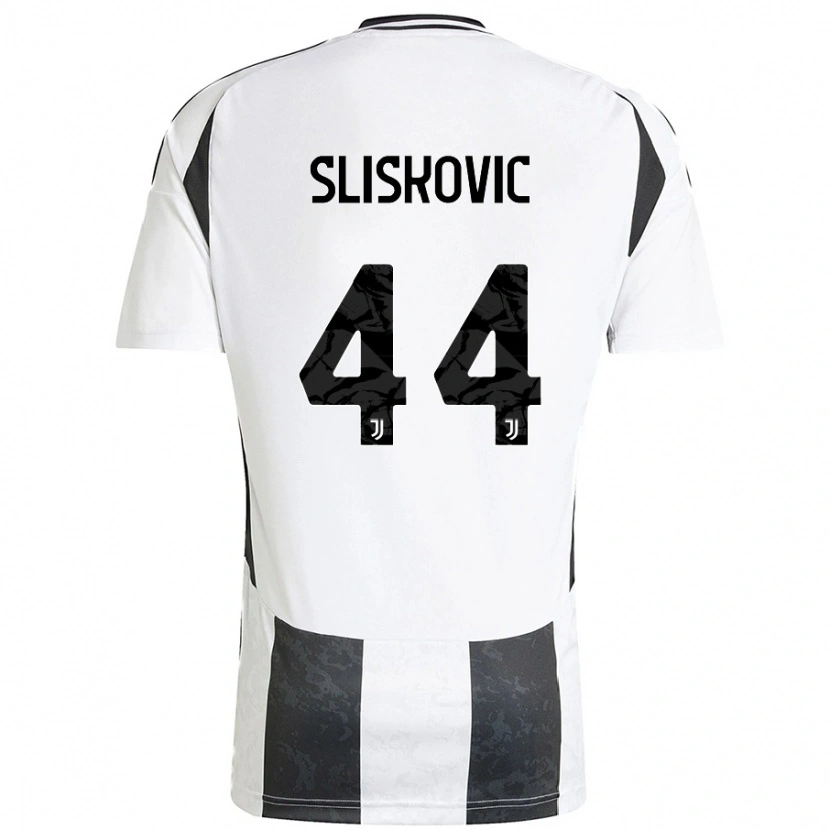 Danxen Kinder Gloria Slišković #44 Weiß Schwarz Heimtrikot Trikot 2024/25 T-Shirt Schweiz