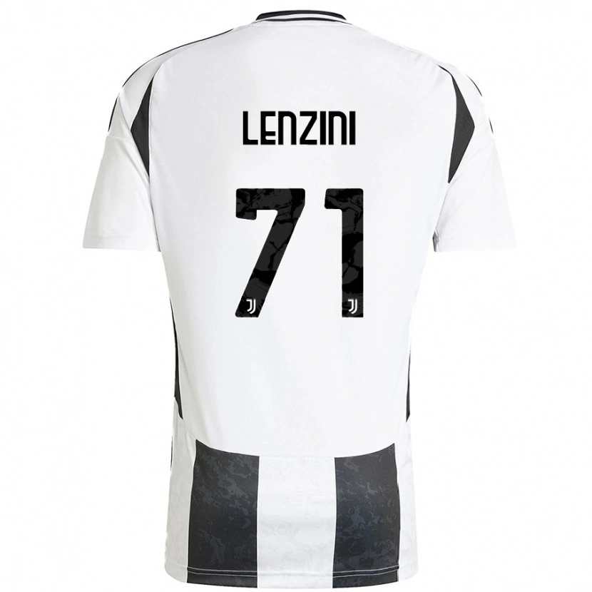 Danxen Kinder Martina Lenzini #71 Weiß Schwarz Heimtrikot Trikot 2024/25 T-Shirt Schweiz