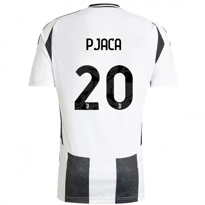 Danxen Kinder Marko Pjaca #20 Weiß Schwarz Heimtrikot Trikot 2024/25 T-Shirt Schweiz