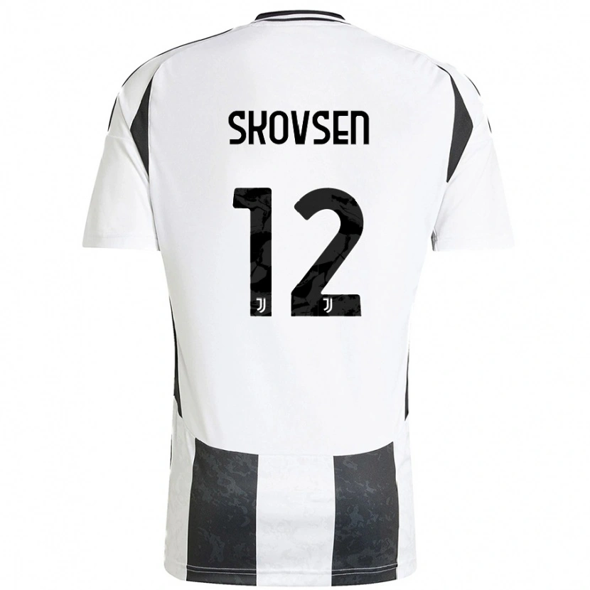 Danxen Kinder Matilde Lundorf Skovsen #12 Weiß Schwarz Heimtrikot Trikot 2024/25 T-Shirt Schweiz