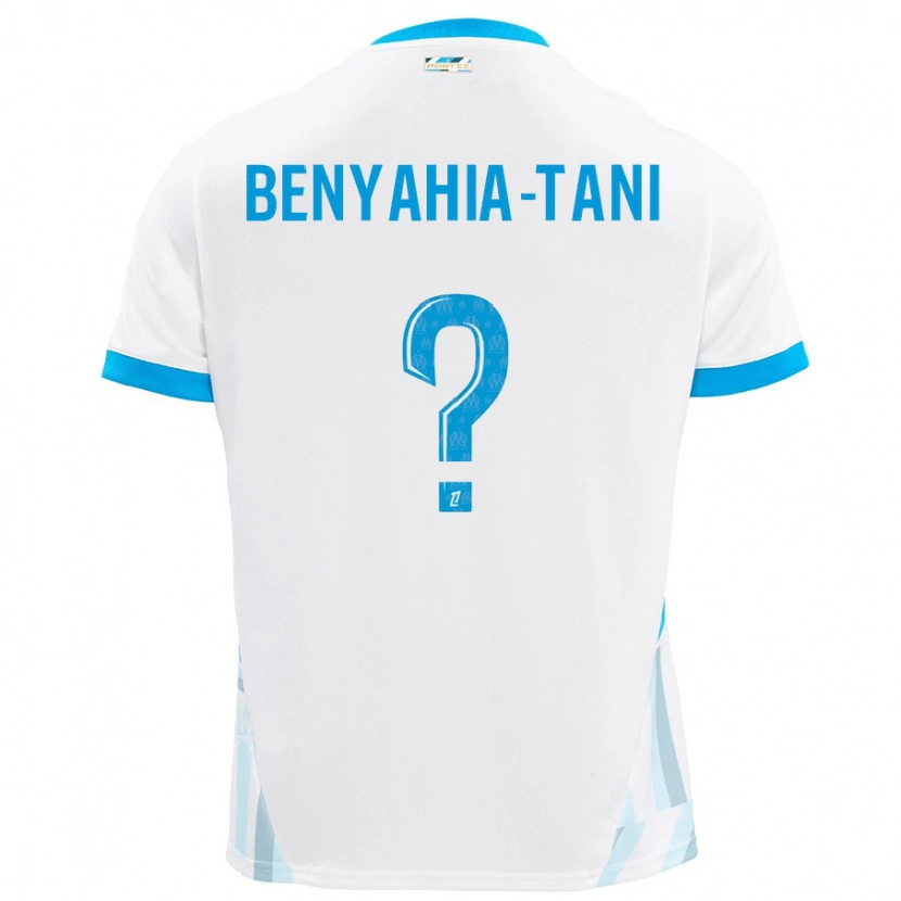 Danxen Kinder Aylan Benyahia-Tani #0 Weiß Himmelblau Heimtrikot Trikot 2024/25 T-Shirt Schweiz