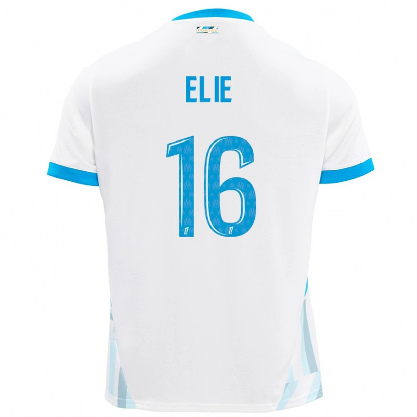 Danxen Kinder Anaïs Elie #16 Weiß Himmelblau Heimtrikot Trikot 2024/25 T-Shirt Schweiz