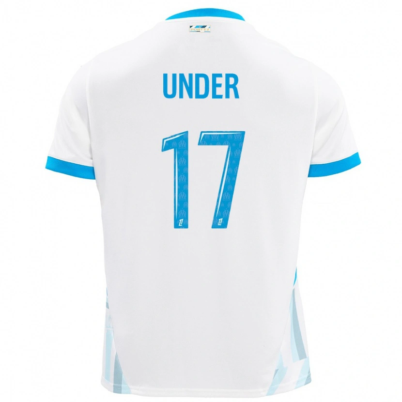 Danxen Kinder Cengiz Under #17 Weiß Himmelblau Heimtrikot Trikot 2024/25 T-Shirt Schweiz