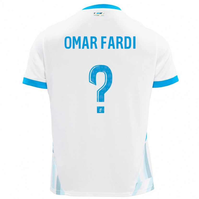 Danxen Kinder El Omar Fardi #0 Weiß Himmelblau Heimtrikot Trikot 2024/25 T-Shirt Schweiz