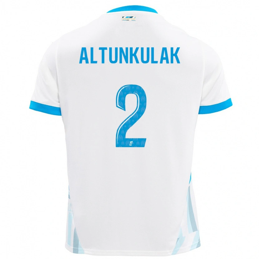 Danxen Kinder Selen Altunkulak #2 Weiß Himmelblau Heimtrikot Trikot 2024/25 T-Shirt Schweiz