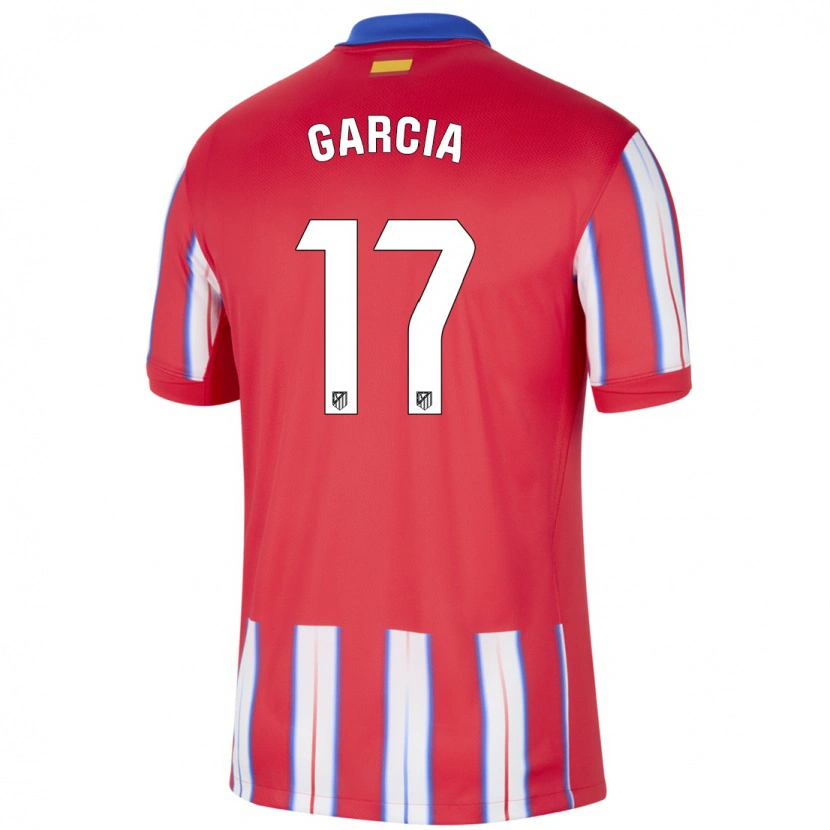 Danxen Kinder Gaby García #17 Rot Weiß Blau Heimtrikot Trikot 2024/25 T-Shirt Schweiz