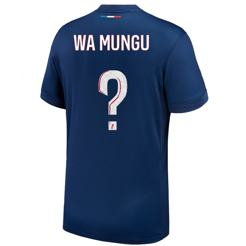 Danxen Kinder Vimoj Muntu Wa Mungu #0 Marineblau Weiß Heimtrikot Trikot 2024/25 T-Shirt Schweiz