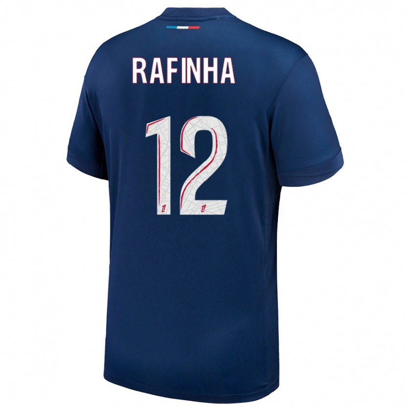 Danxen Kinder Rafinha #12 Marineblau Weiß Heimtrikot Trikot 2024/25 T-Shirt Schweiz