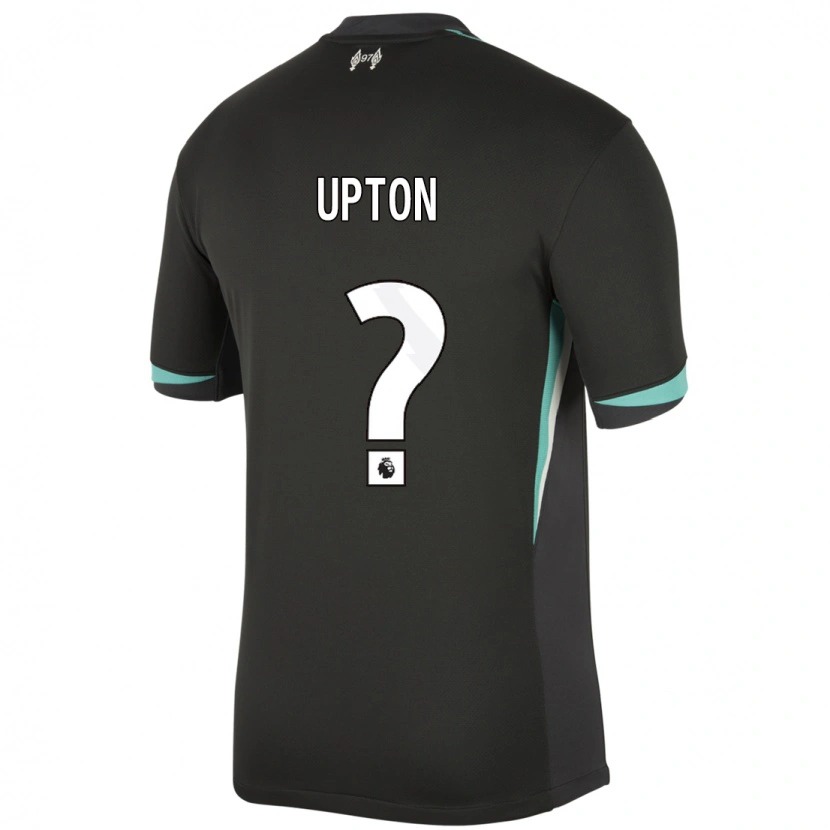 Danxen Kinder Joe Upton #0 Schwarz Anthrazitweiß Auswärtstrikot Trikot 2024/25 T-Shirt Schweiz