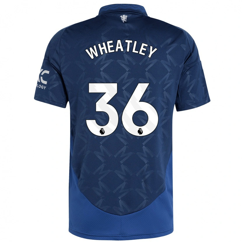 Danxen Kinder Ethan Wheatley #36 Indigo Auswärtstrikot Trikot 2024/25 T-Shirt Schweiz