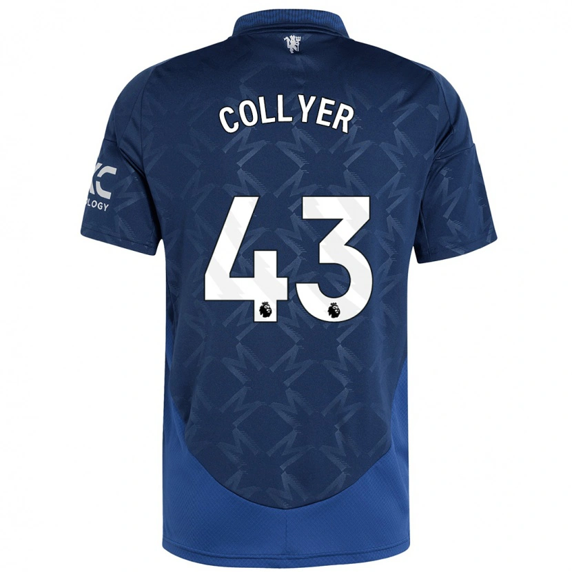 Danxen Kinder Toby Collyer #43 Indigo Auswärtstrikot Trikot 2024/25 T-Shirt Schweiz