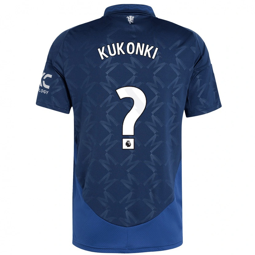 Danxen Kinder Godwill Kukonki #0 Indigo Auswärtstrikot Trikot 2024/25 T-Shirt Schweiz