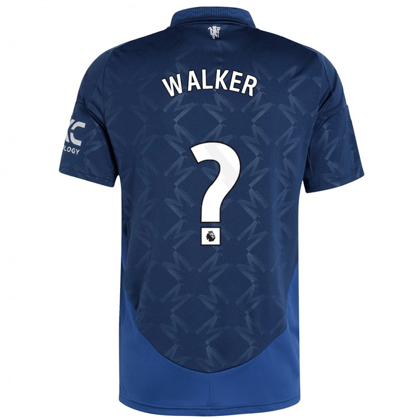 Danxen Kinder Alfie Walker #0 Indigo Auswärtstrikot Trikot 2024/25 T-Shirt Schweiz