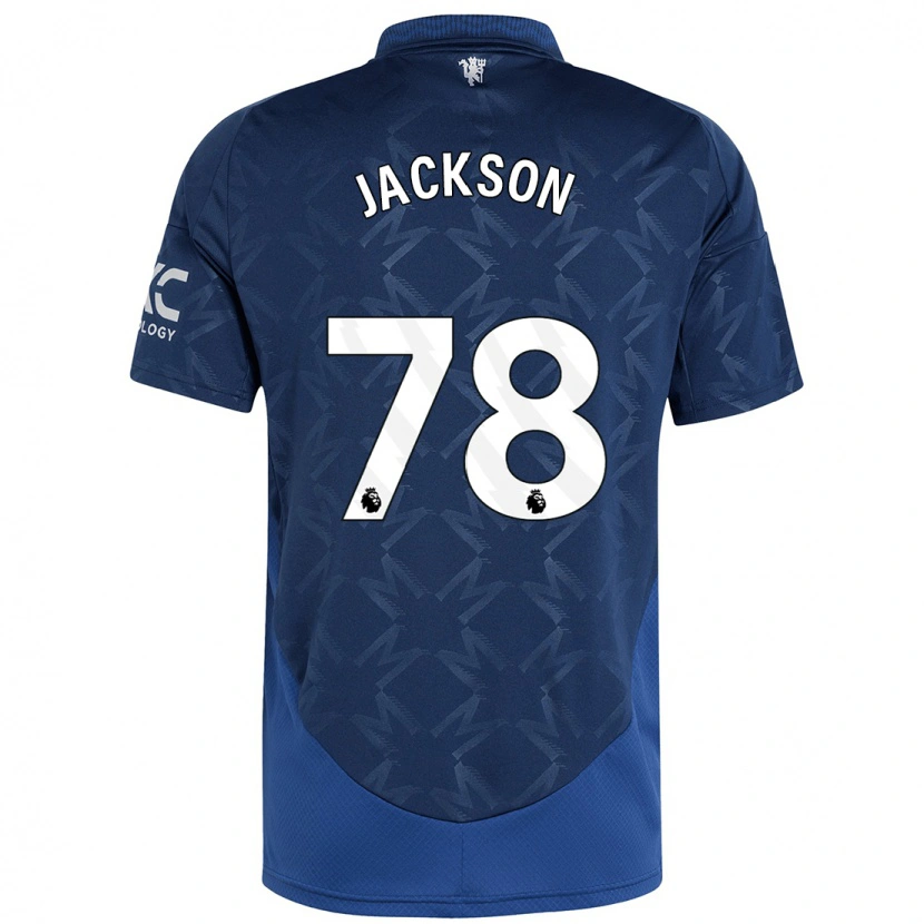 Danxen Kinder Louis Jackson #78 Indigo Auswärtstrikot Trikot 2024/25 T-Shirt Schweiz