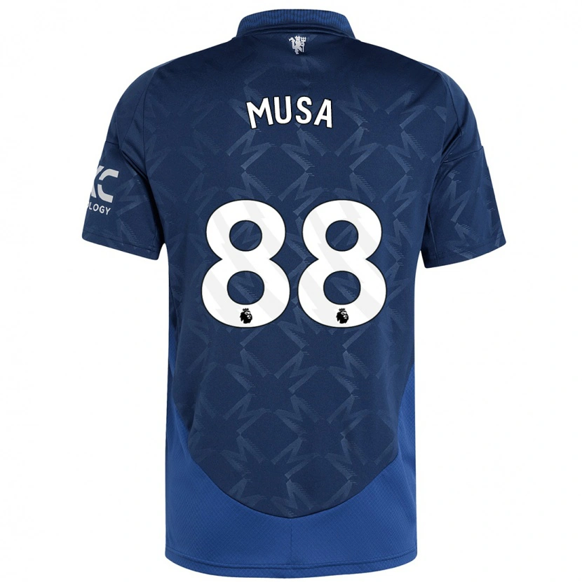 Danxen Kinder Victor Musa #88 Indigo Auswärtstrikot Trikot 2024/25 T-Shirt Schweiz