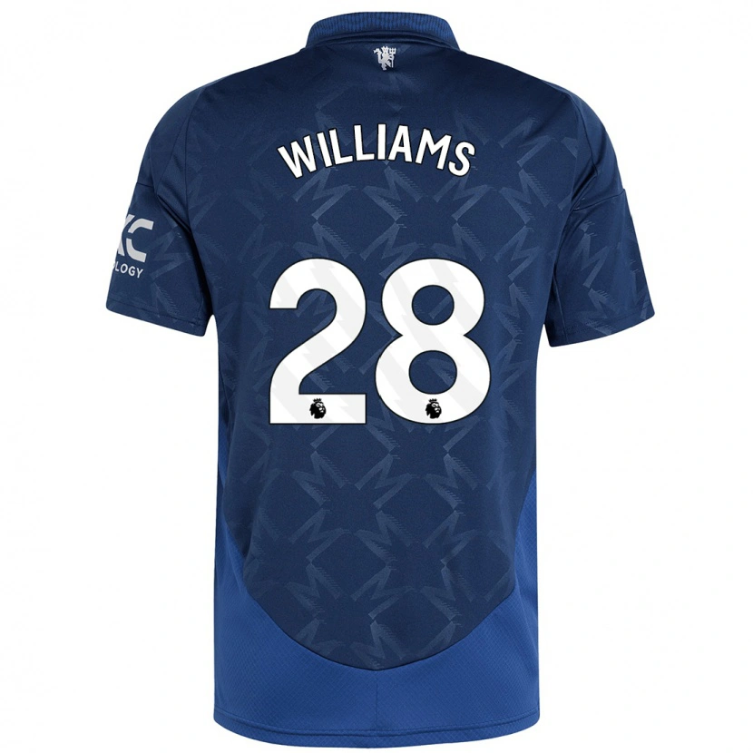 Danxen Kinder Rachel Williams #28 Indigo Auswärtstrikot Trikot 2024/25 T-Shirt Schweiz