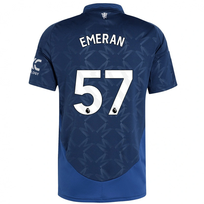 Danxen Kinder Noam Emeran #57 Indigo Auswärtstrikot Trikot 2024/25 T-Shirt Schweiz