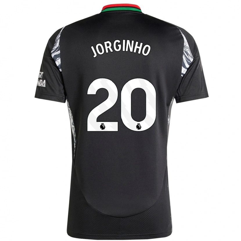 Danxen Kinder Jorginho #20 Schwarz Auswärtstrikot Trikot 2024/25 T-Shirt Schweiz