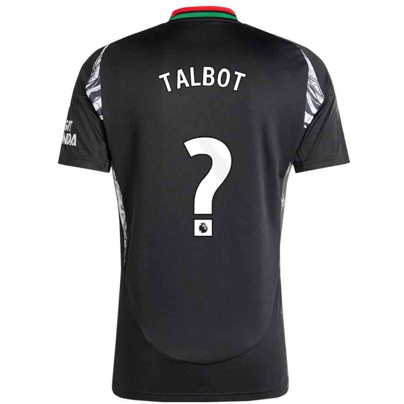 Danxen Kinder Jack Talbot #0 Schwarz Auswärtstrikot Trikot 2024/25 T-Shirt Schweiz