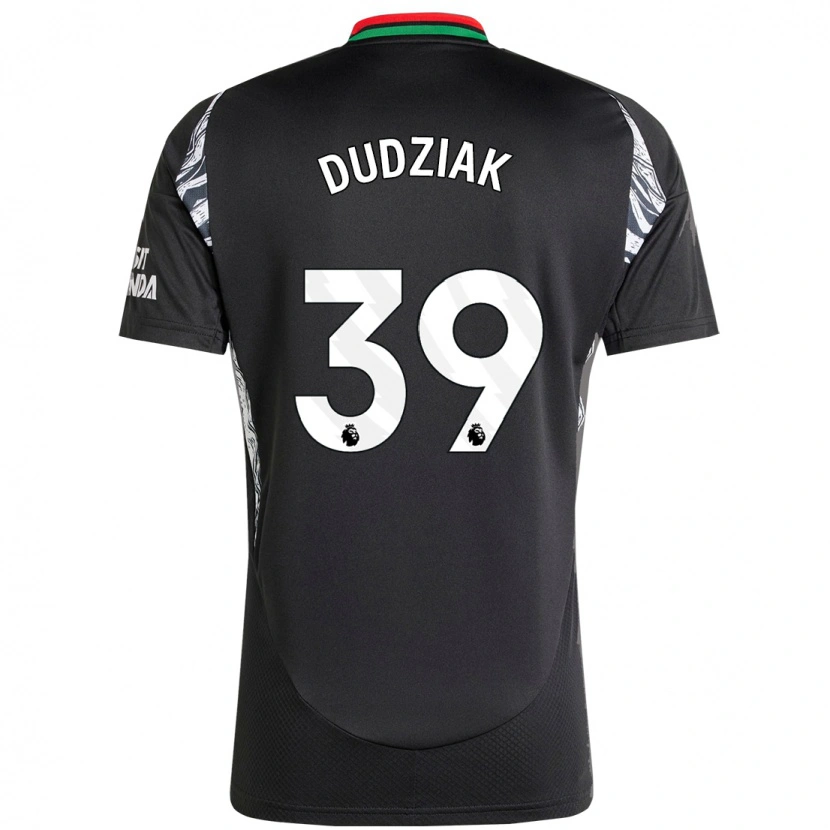 Danxen Kinder Harrison Dudziak #39 Schwarz Auswärtstrikot Trikot 2024/25 T-Shirt Schweiz