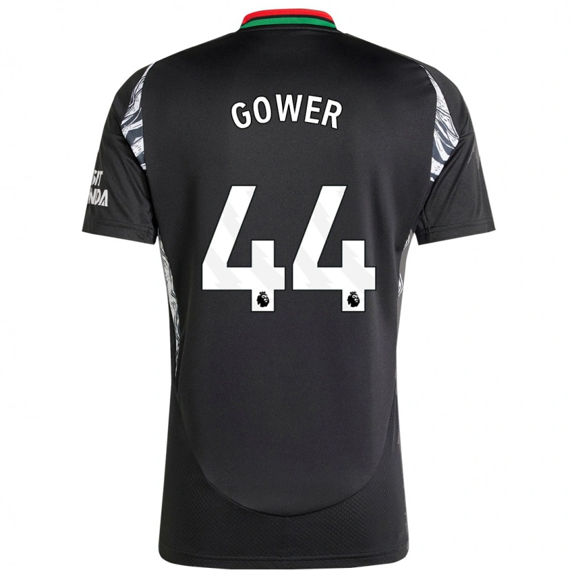 Danxen Kinder Jimi Gower #44 Schwarz Auswärtstrikot Trikot 2024/25 T-Shirt Schweiz