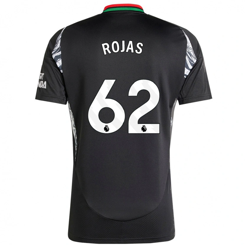 Danxen Kinder Alexei Rojas #62 Schwarz Auswärtstrikot Trikot 2024/25 T-Shirt Schweiz